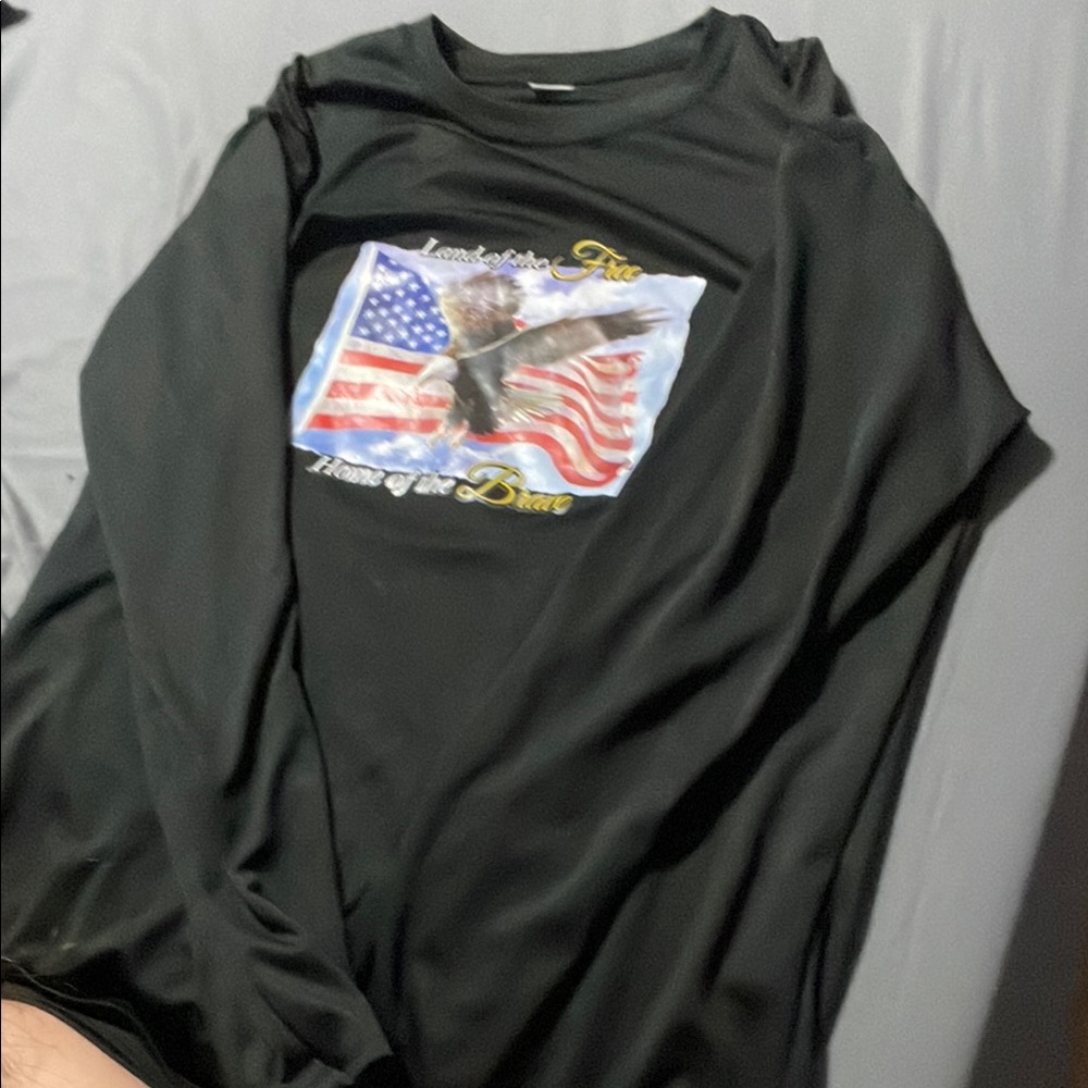 Silkies Black Long Sleeve Tee with Graphic Design
